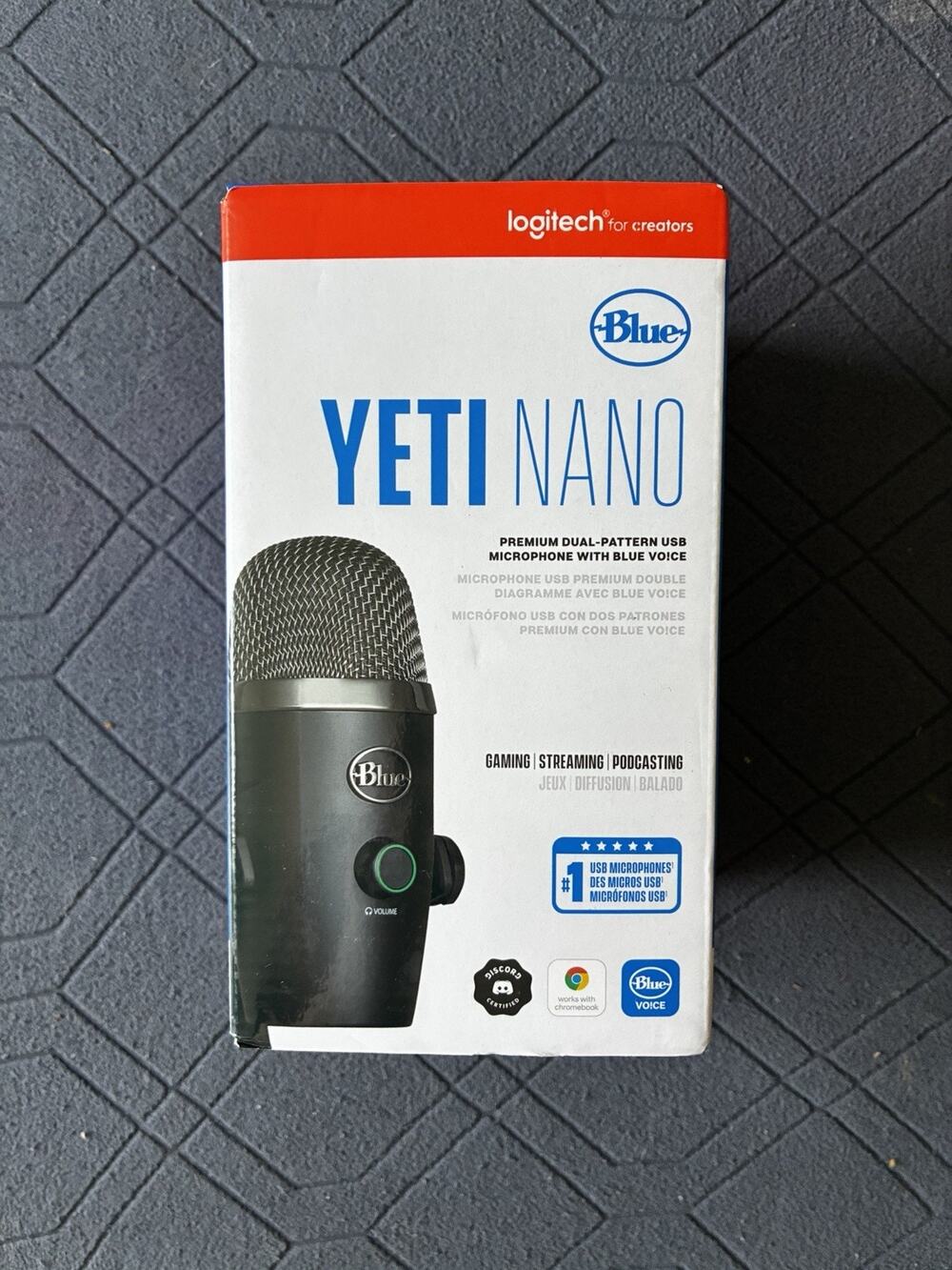 Logitech Yeti Nano Microphone W/ Blue Voice - Gaming, Streaming, And Podcastin